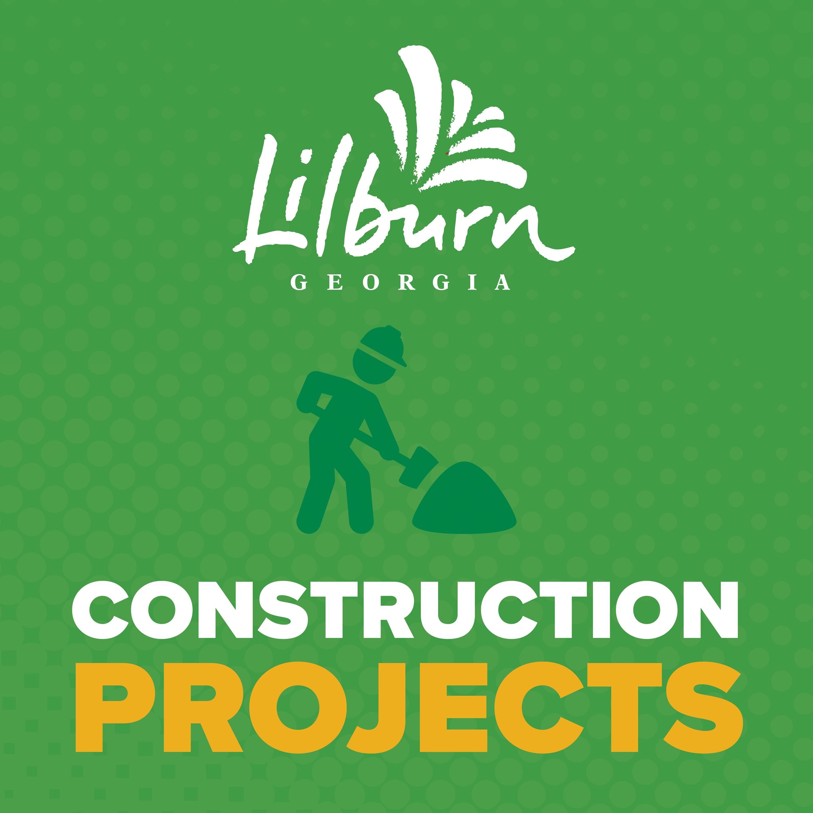 This is a button to click to access the Construction Project Updates page