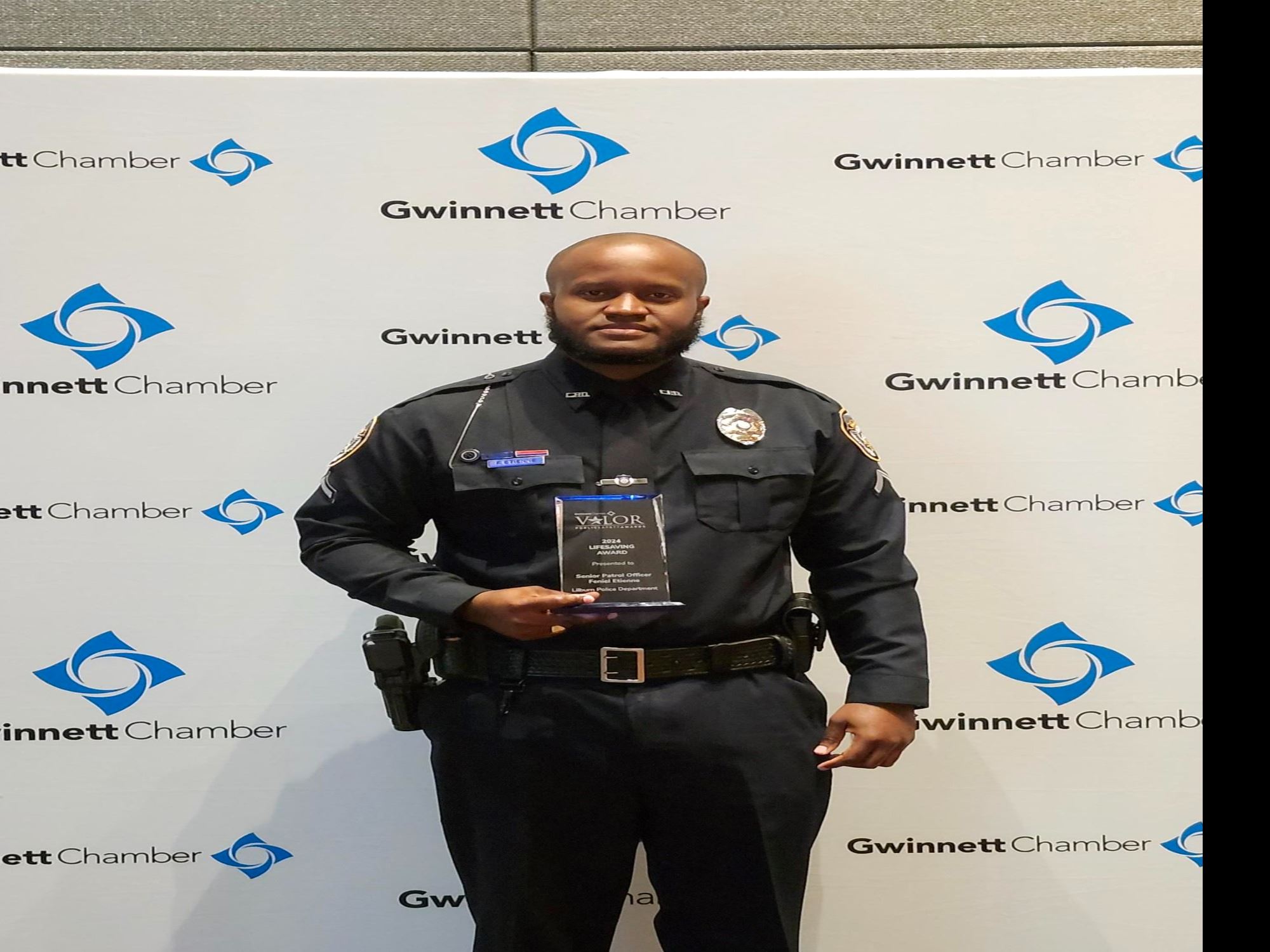 Officer Feniel Etienne, 2025 Valor Awards-Lifesaving